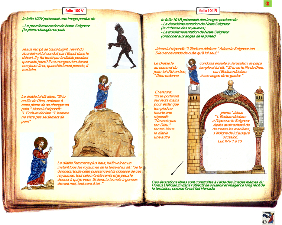 modele Hortus vide red 2 page centre,Ange Hortus Christen -Titre III CIMG9517 r copie,254 R 348 - III-87 CIMG9435 r diable,38 R 53 - I-24 CIMG9506 r temple j�sus,101 R montagne et j�sus,98 V 121 - II-40-41 CIMG9459 r J�sus terre