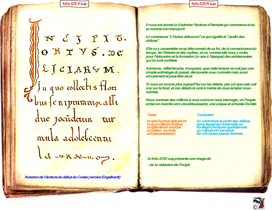 modele Hortus vide red 2 page centre,Ange Hortus Christen -Titre III CIMG9517 r copie,Tab 10 Incipit red
