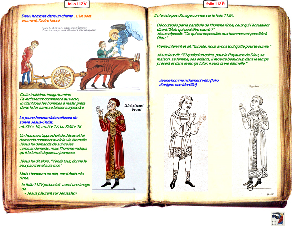 modele Hortus vide red 2 page centre,Ange Hortus Christen -Titre III CIMG9517 r copie,112 V 147 - II-47-48 CIMG9466 r,X X X adolescent - III-74-75 CIMG9422 r,Planche XXXI haut b homme richement vetu 112V,Planche XXXquart haut a byzantins